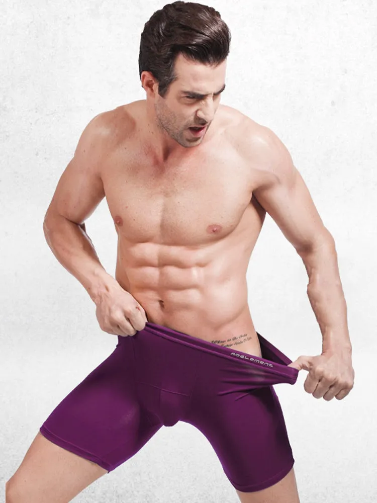 3 Pack Men's High-Stretch Anti-Chafing Quick-Dry Midway Briefs
