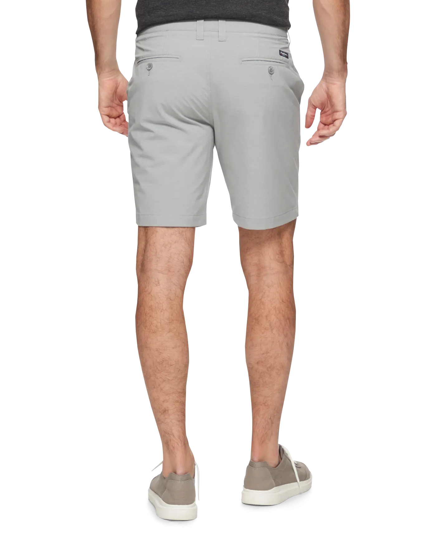 ANY-WEAR COTTON BLEND HYBRID PERFORMANCE SHORT - 8" INSEAM