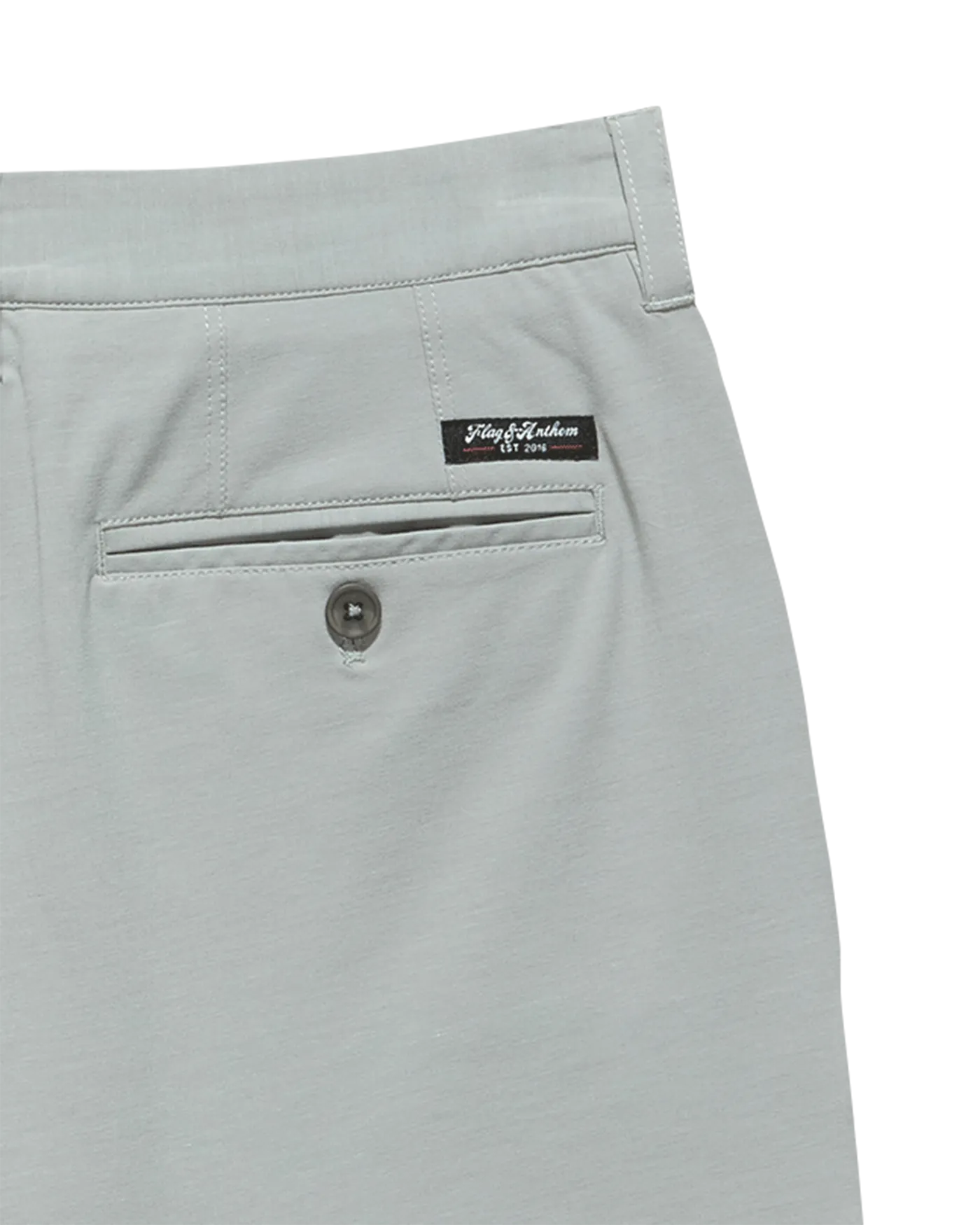 ANY-WEAR COTTON BLEND HYBRID PERFORMANCE SHORT - 8" INSEAM