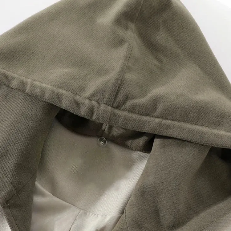 Arya Hooded Trench Coat