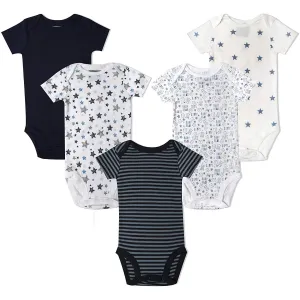 Baby Boy Bodysuits (5-Pack)