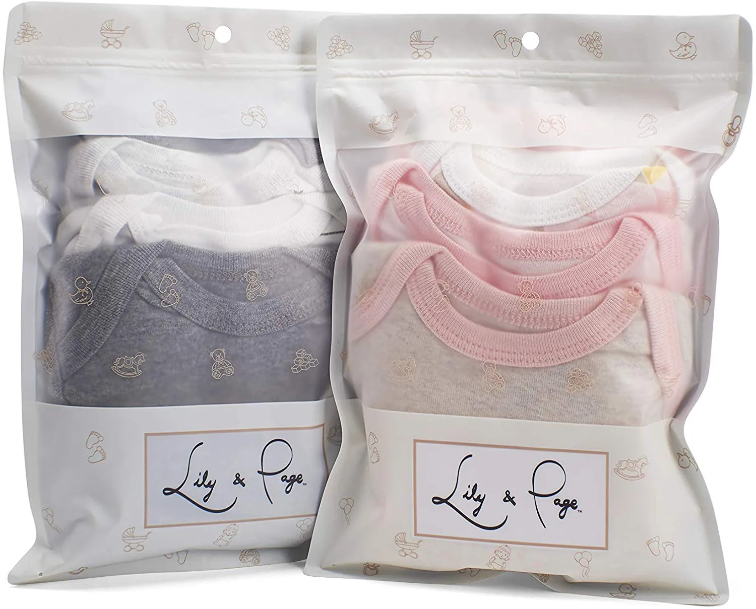 Baby Boy Bodysuits (5-Pack)