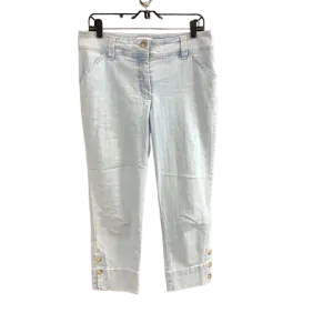 Blue Denim Jeans Cropped Charter Club, Size 8