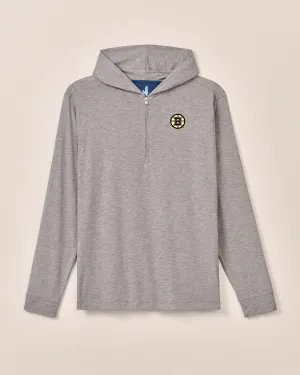Boston Bruins Welsey Performance 1/4 Zip Hoodie