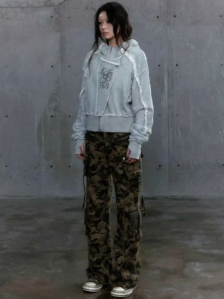 Camouflage multi-pocket pants【s0000009987】
