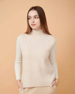 Carminia Sleeveless Cashmere Vest