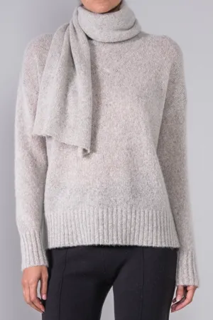 CASHMERE CLOUD SCARF SWEATER