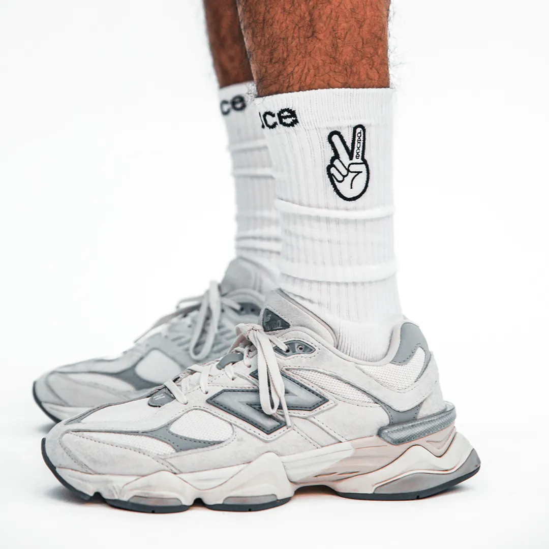 Deuce High Performance Socks | White