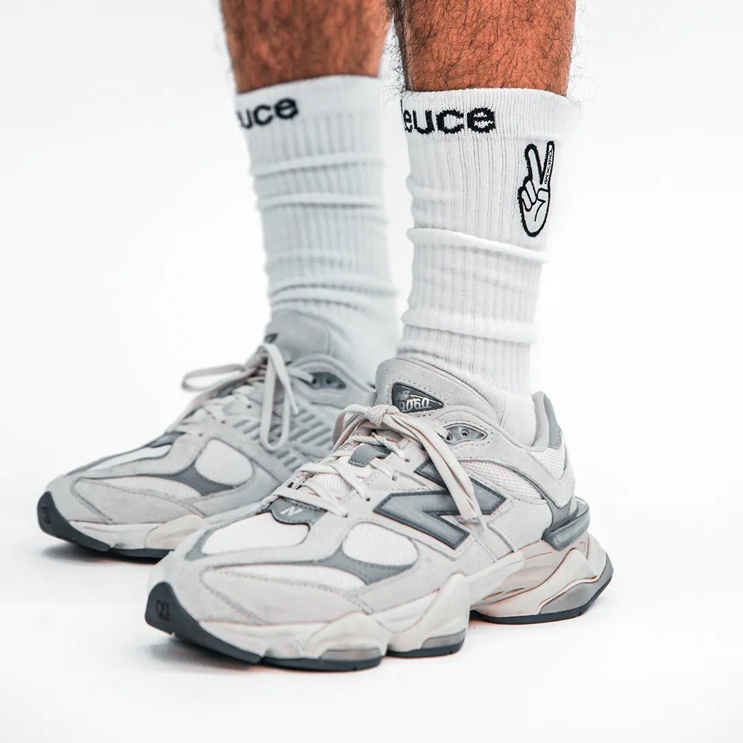 Deuce High Performance Socks | White
