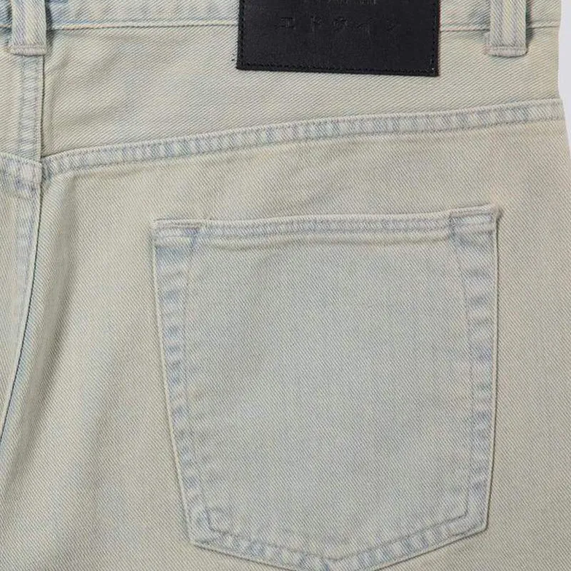 EDWIN UNIVERSE PANT - CROPPED BLEACH