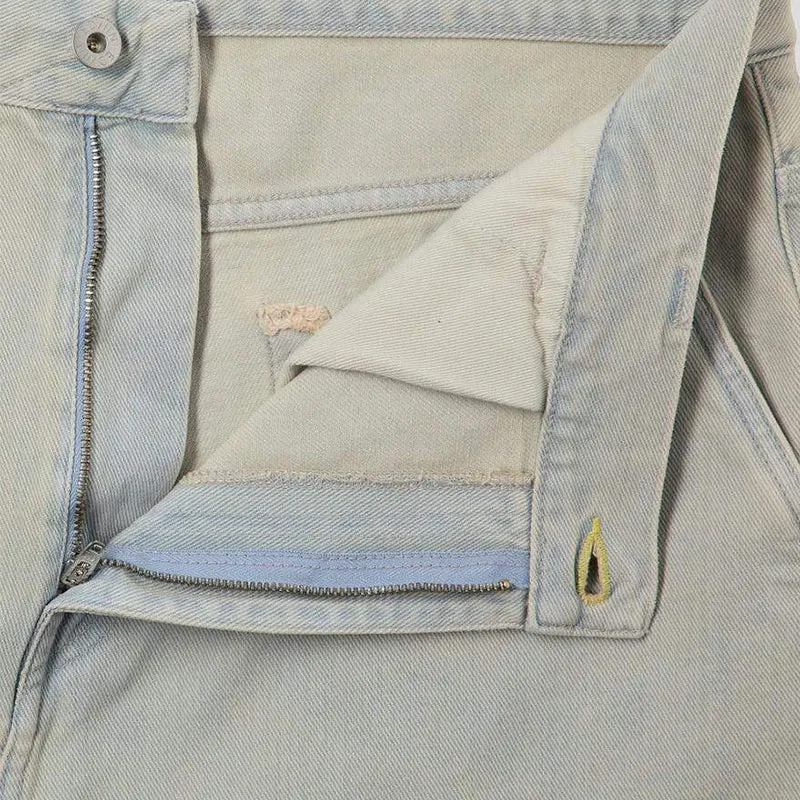 EDWIN UNIVERSE PANT - CROPPED BLEACH