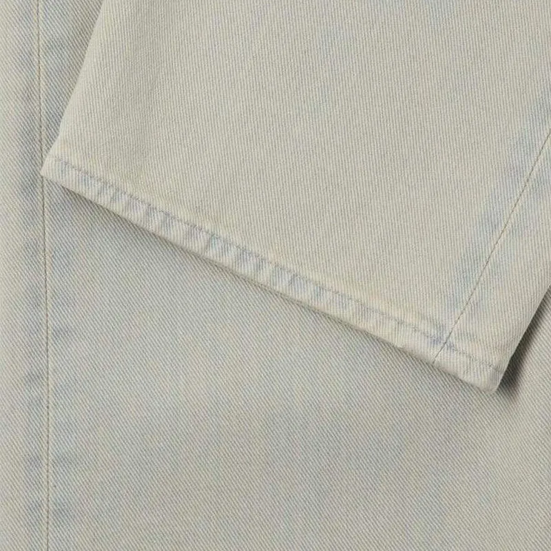EDWIN UNIVERSE PANT - CROPPED BLEACH