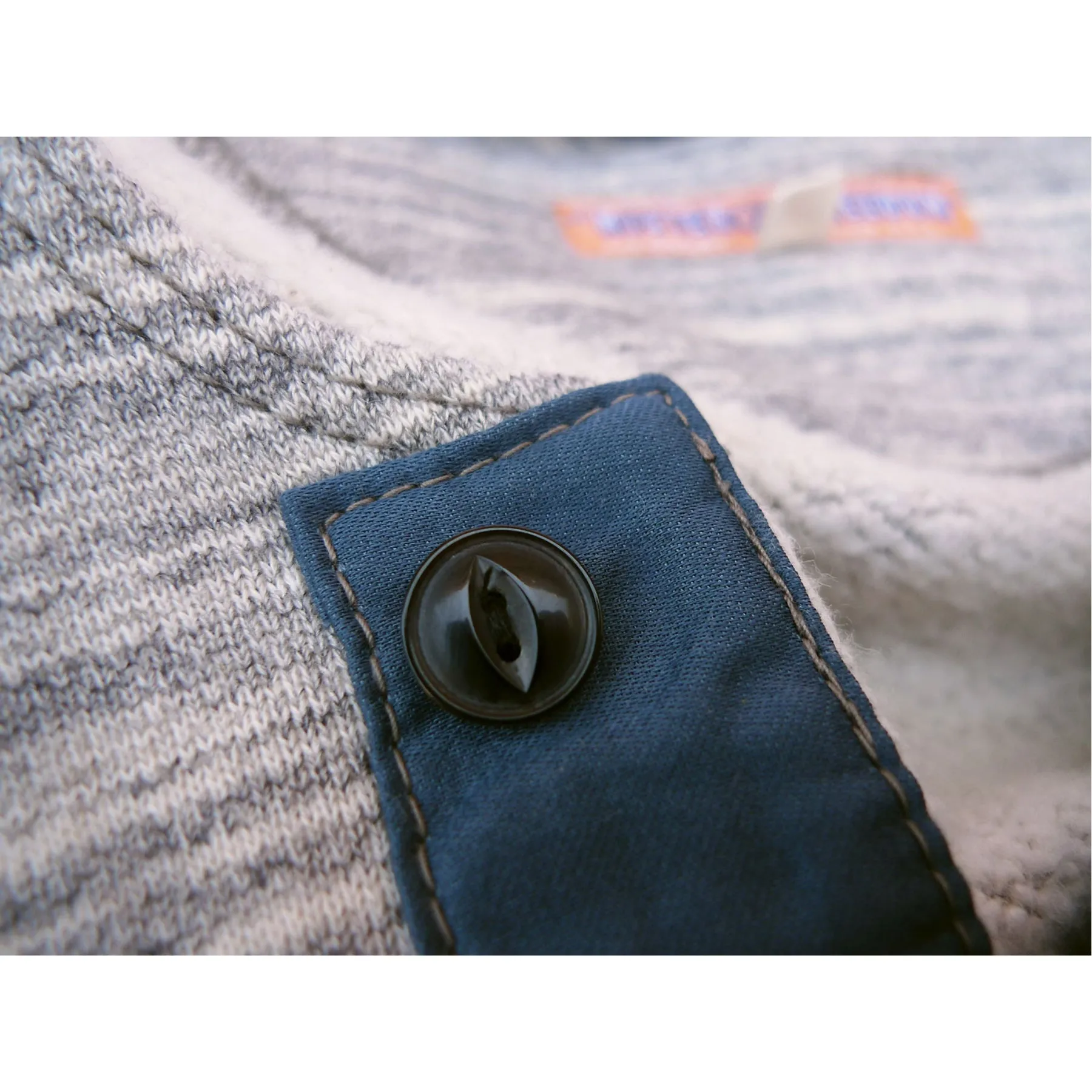El Jefe Henley - Grey Heather - Warehouse