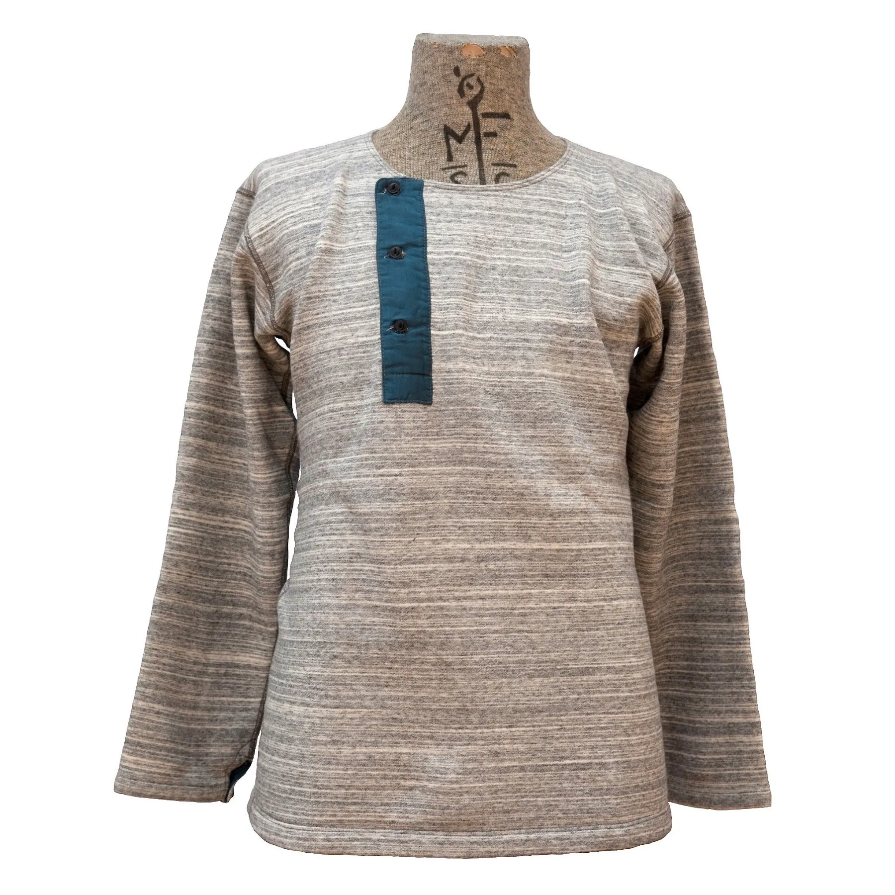 El Jefe Henley - Grey Heather - Warehouse