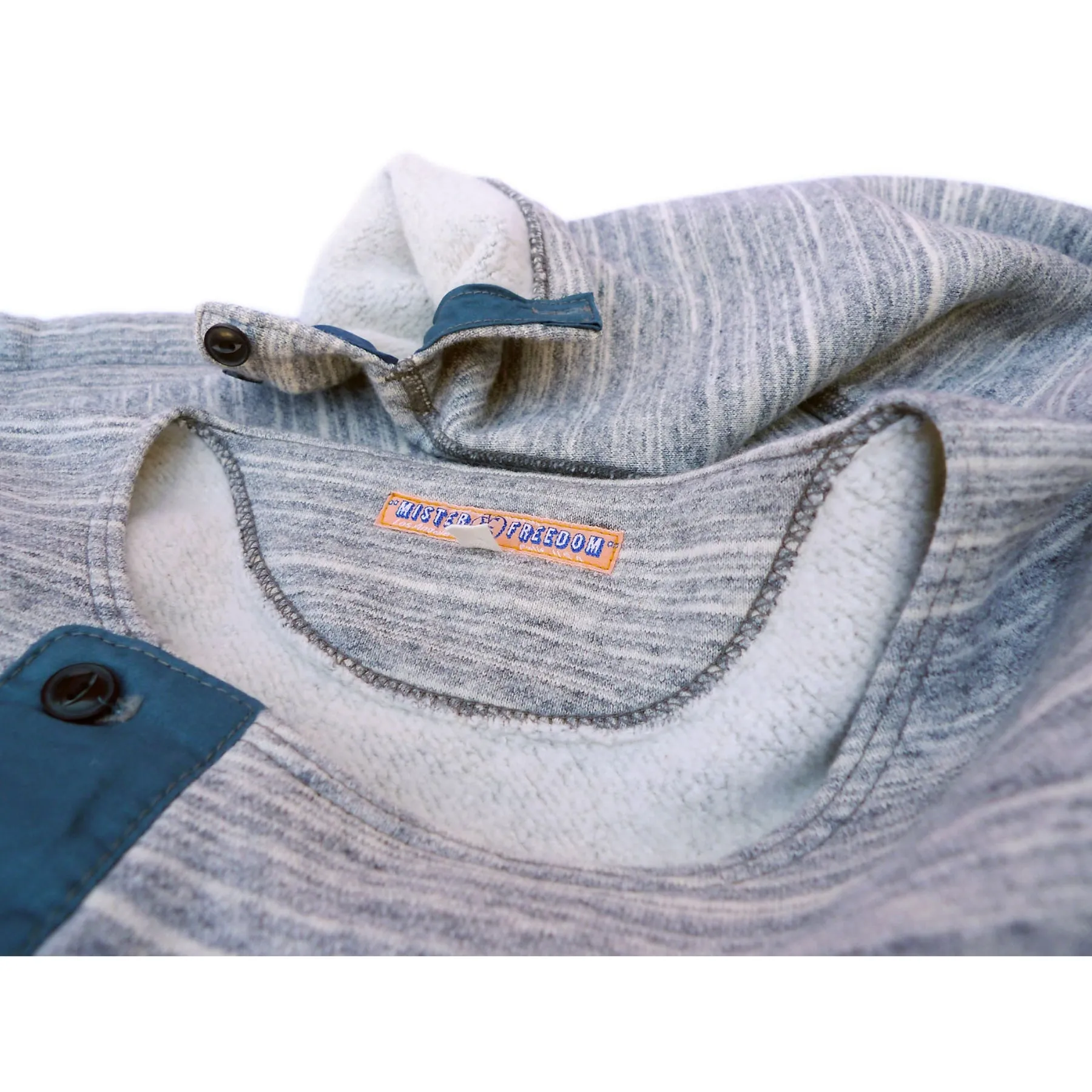El Jefe Henley - Grey Heather - Warehouse