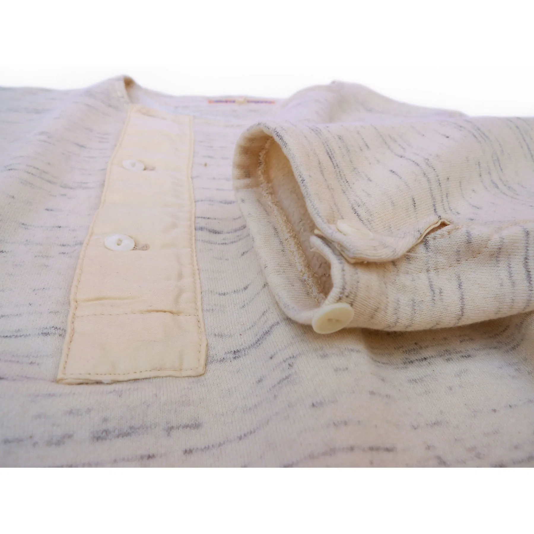 El Jefe Henley - Natural Heather - Warehouse
