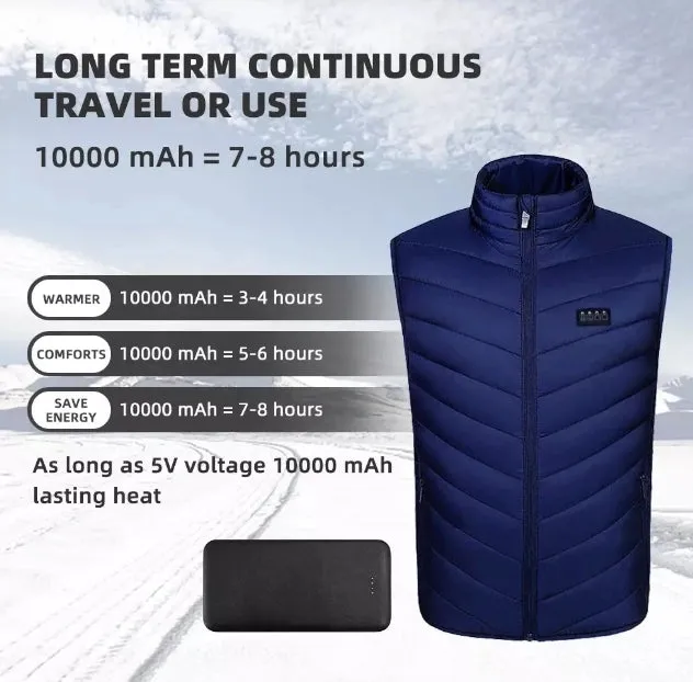 Heated Vest 26 Areas Smart Heated Winter Vest for Men & Women