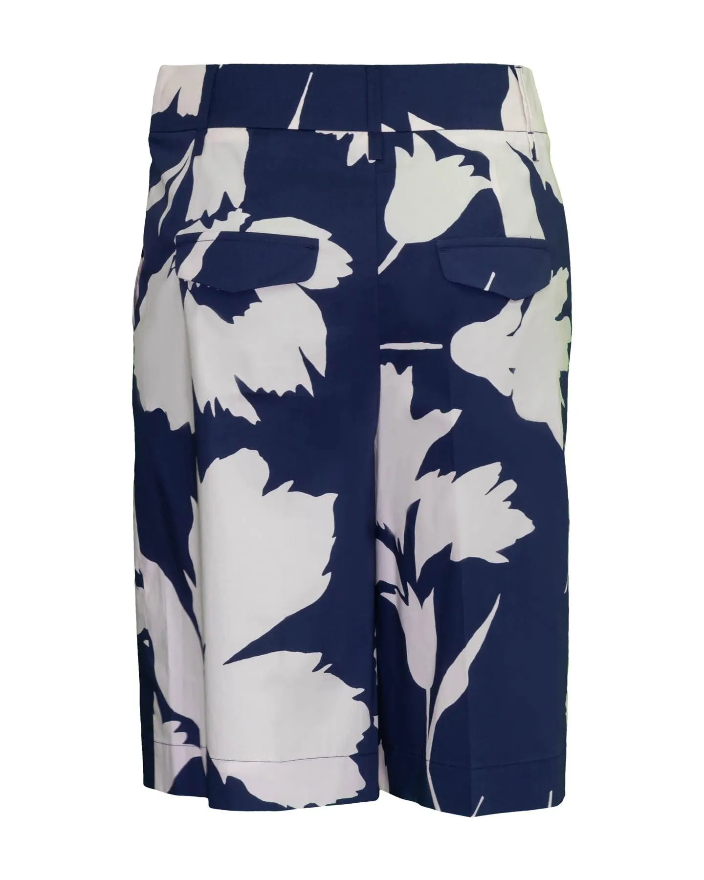 Hibiscus Print Shorts