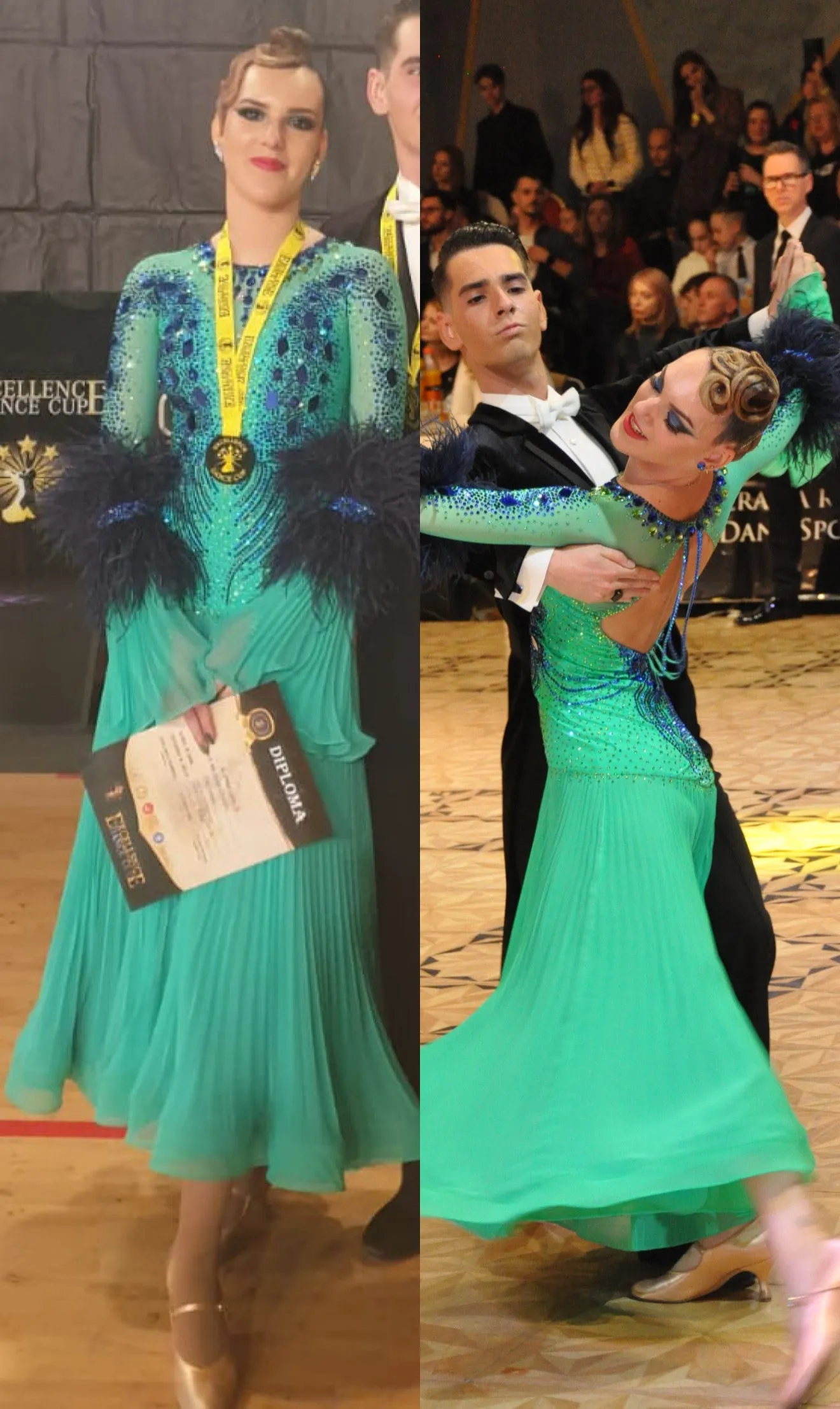 High-Performance Ballroom Dress