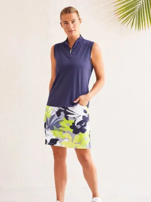 High Performance Skort [Lime-3900O]