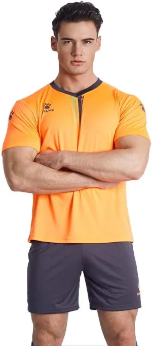 KELME Mens Soccer Jersey - Quick Dry Training Set, Youth Shirts & Shorts, Indoor Turf Uniform