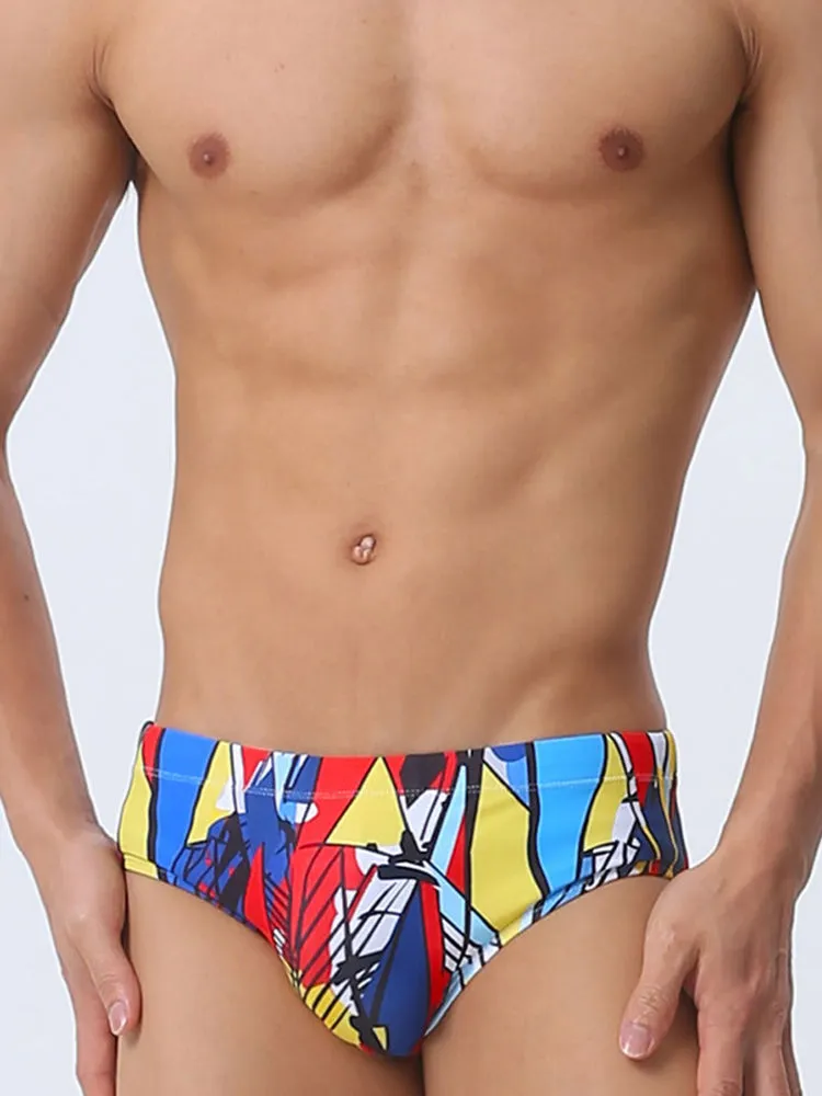 Men's 3D Pouch Sexy Quick-Dry Swim Briefs