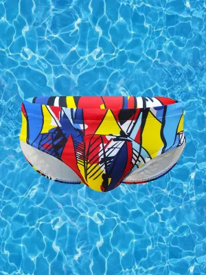 Men's 3D Pouch Sexy Quick-Dry Swim Briefs