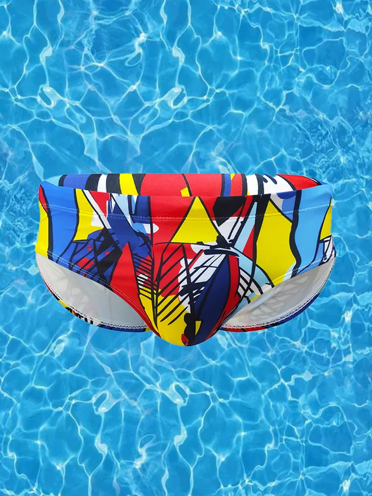 Men's 3D Pouch Sexy Quick-Dry Swim Briefs