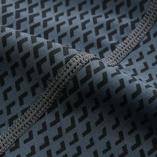Mens 3D Printed Elastic Quick Dry Fitness Sport Shorts