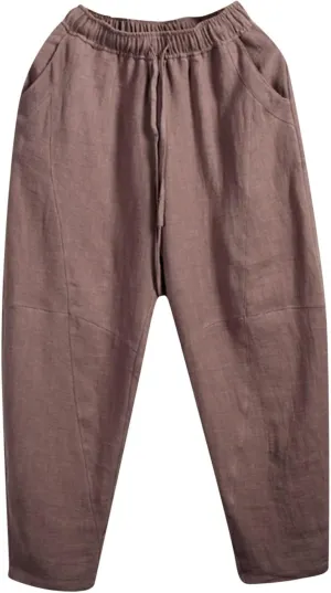 Mens Sweatpants with Pockets Big and Tall Comfortable Loose Fleece Joggers Mens Cargo Pants Casual Drawstring Joggers