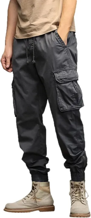 Mens Workout Cargo Sweatpants Pants Training Sport Tapered Sweatpants Breathable Sweatpants Men's Mesh Jogger Zipper