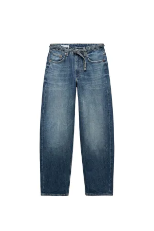 Mid-Rise Tailored Balloon Jeans