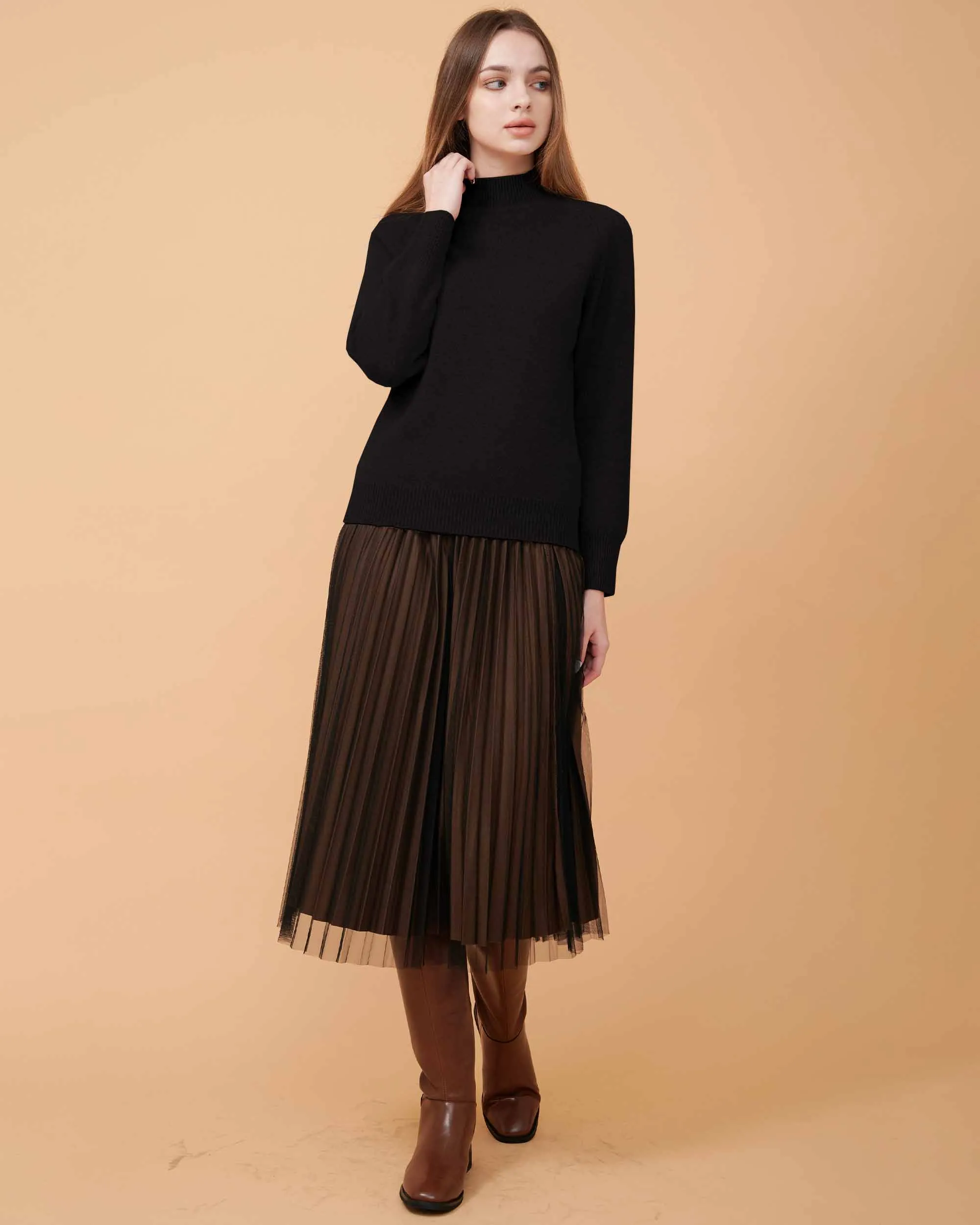 Priscilla Knitted Cashmere Sweater