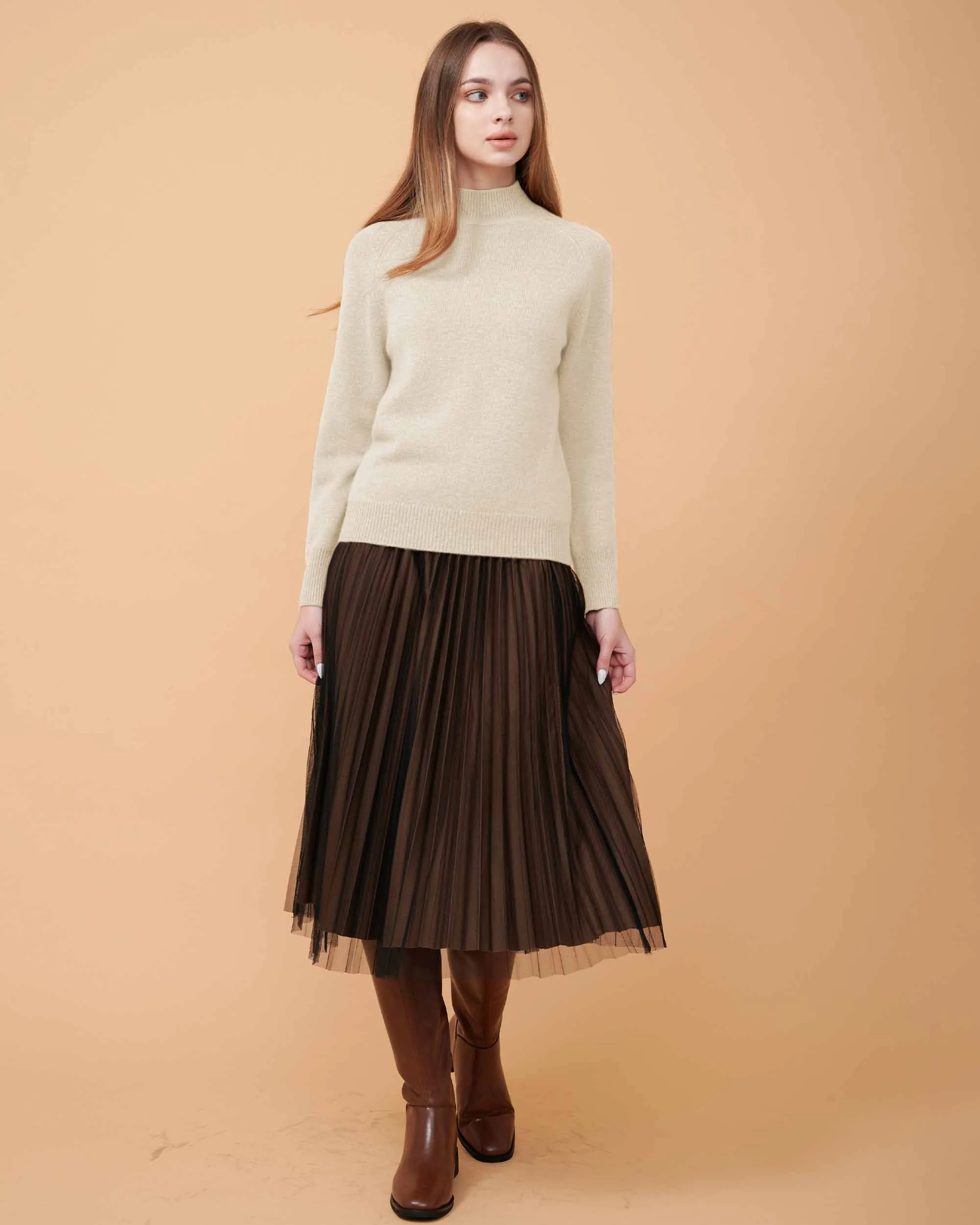 Priscilla Knitted Cashmere Sweater