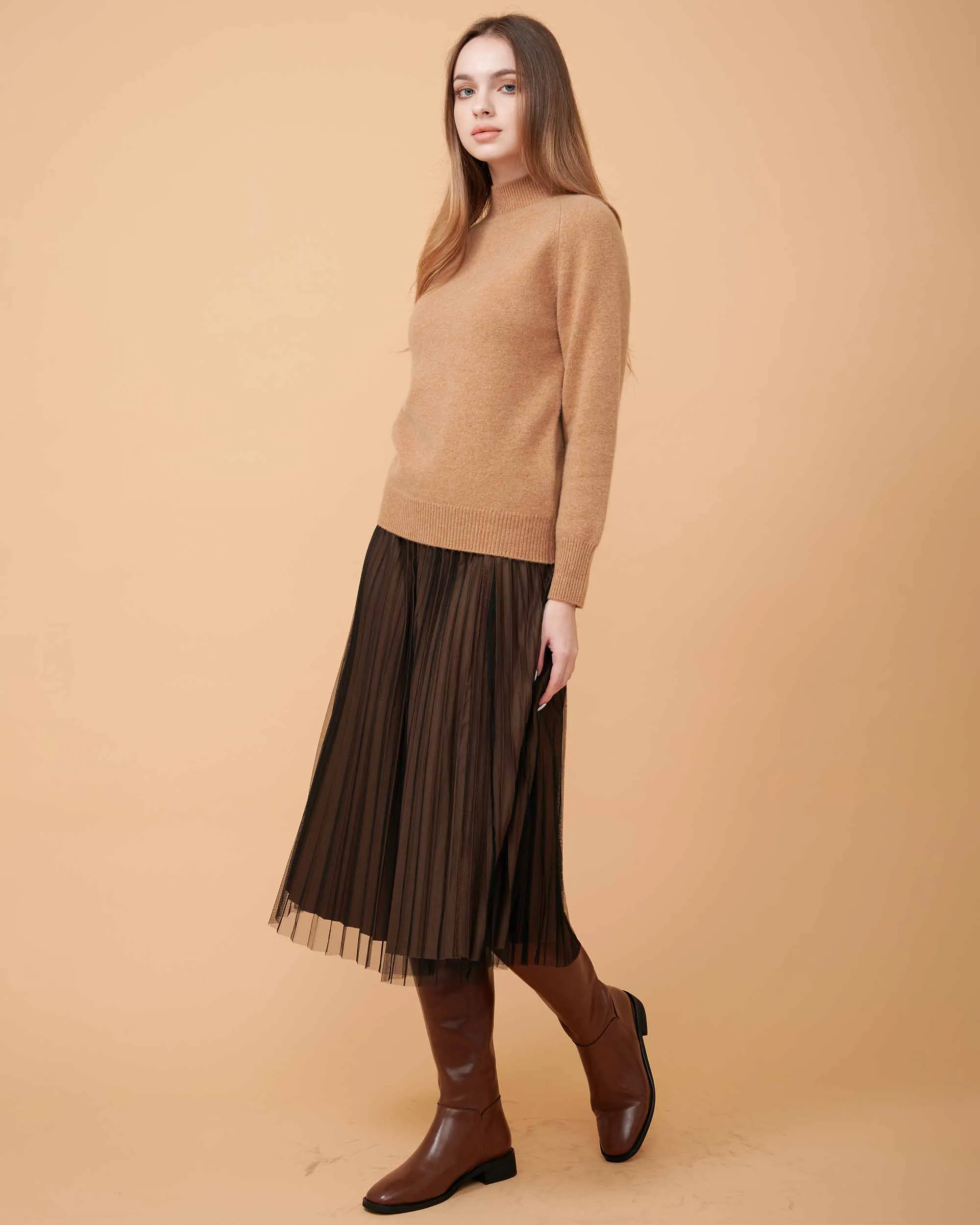 Priscilla Knitted Cashmere Sweater