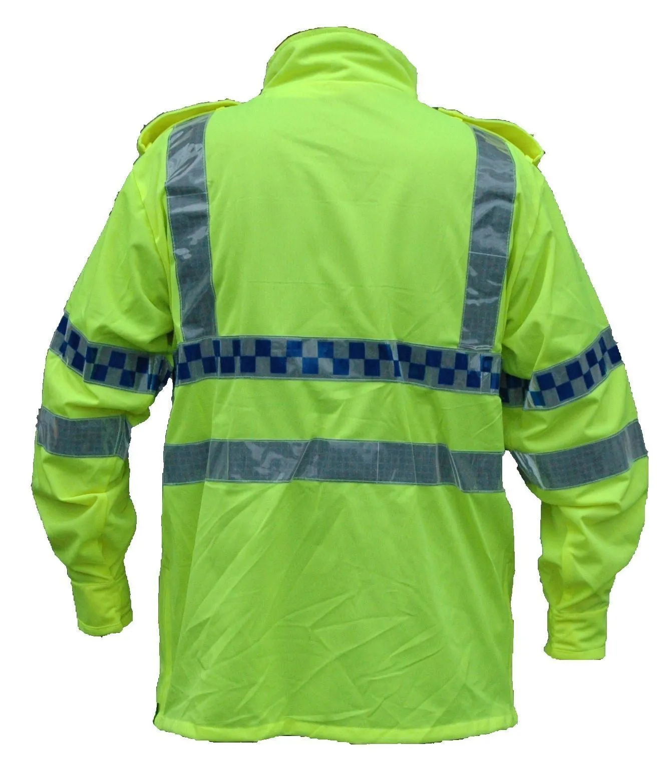 Wholesale Job Lot Bundle 15 x Ex Police Hi Vis Lightweight Jacket LW01BBUNDLE