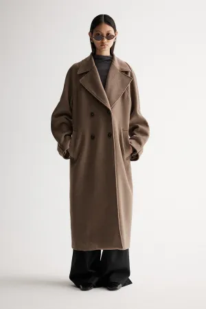 Winona Coat Dark Camel