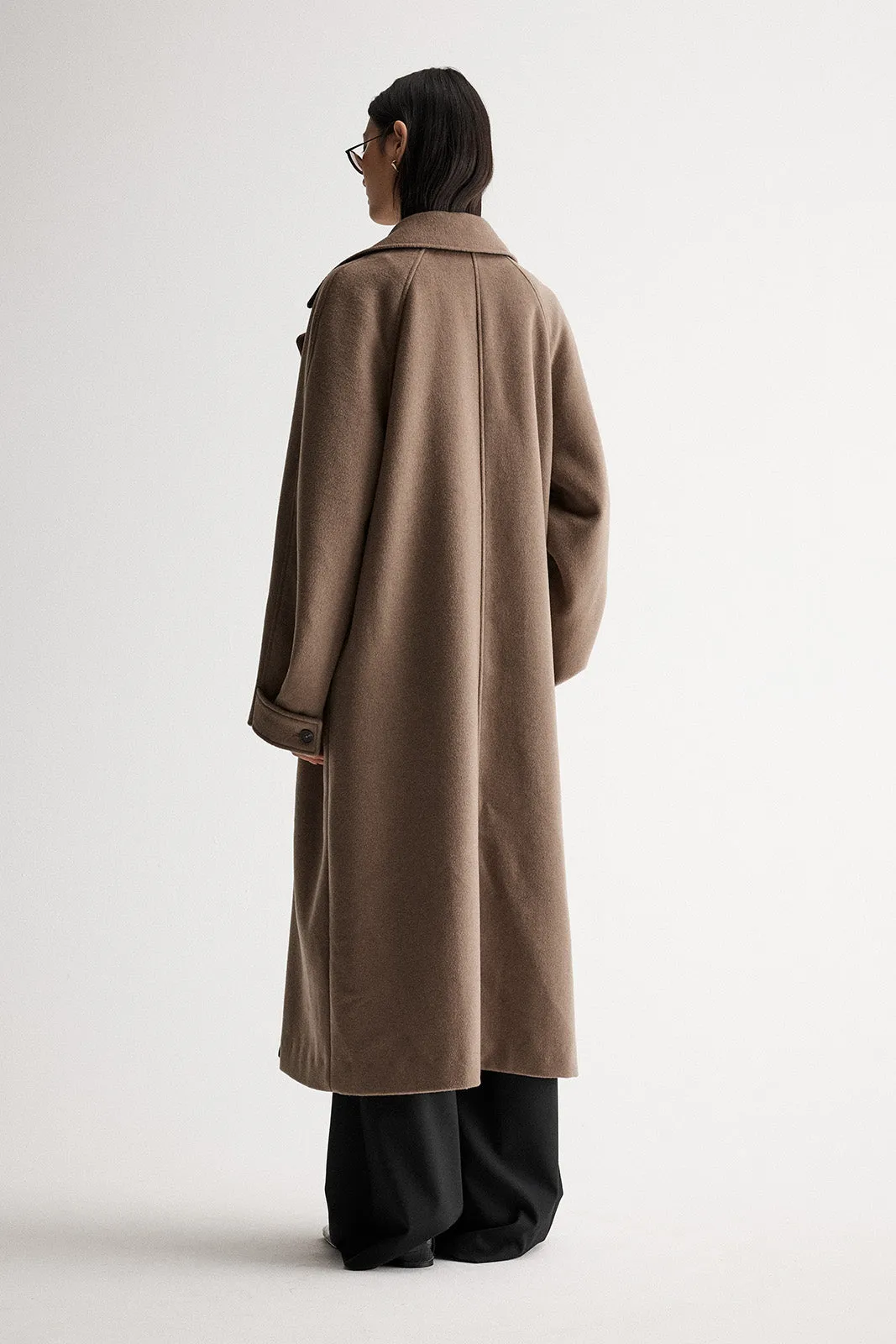 Winona Coat Dark Camel